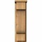 Ekena Millwork Newport Rough Sawn Corbel w/Backplate, Western Red Cedar, 8"W x 12"D x 28"H COR08X12X28NEW01RWR - alternate 4